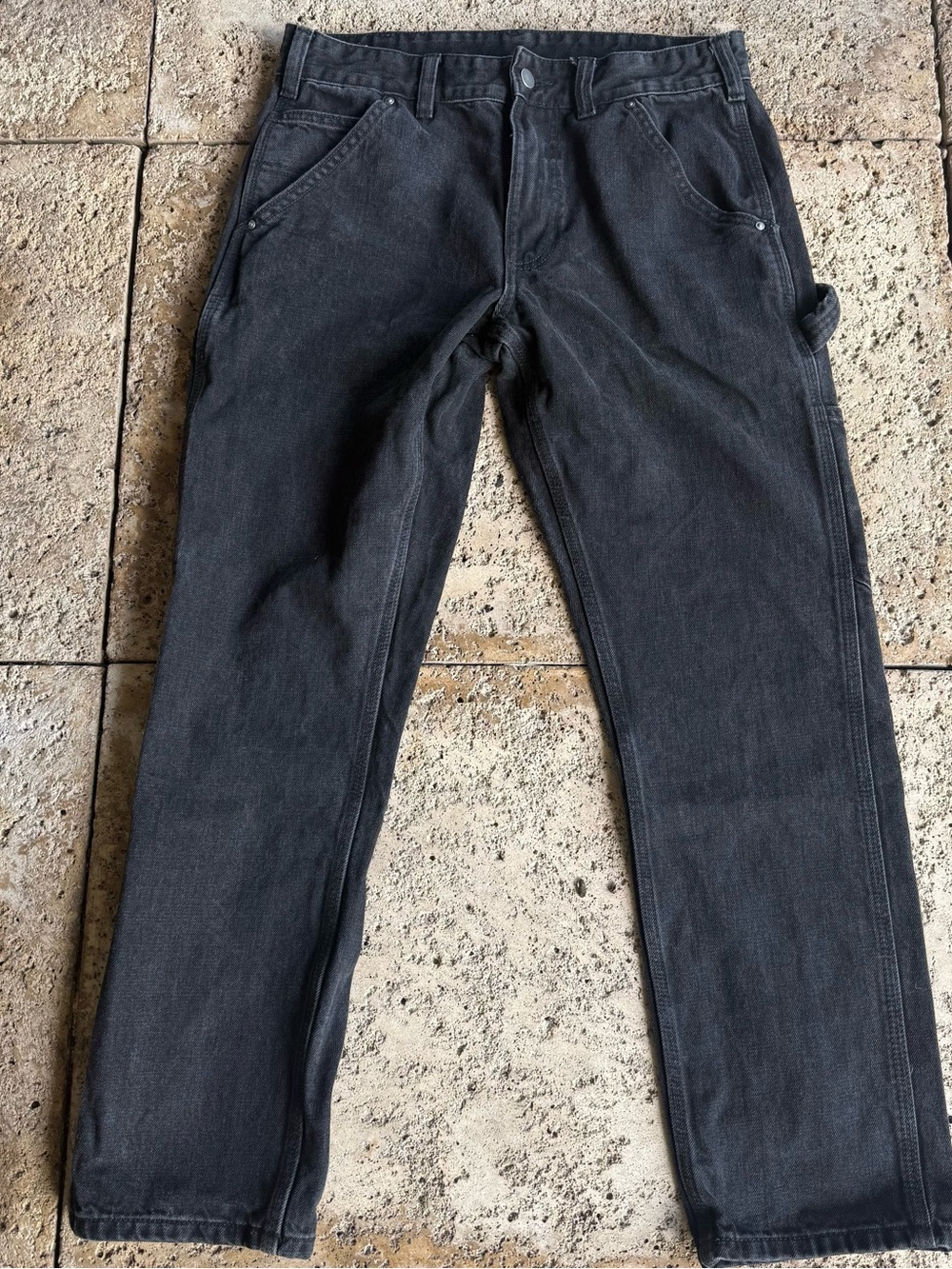 Zara Men's Slim Straight black Jeans 31x30